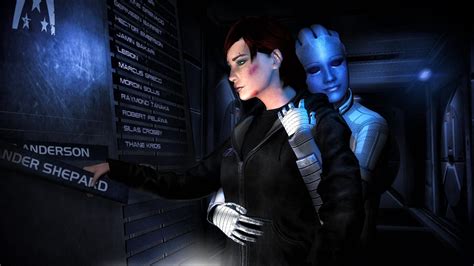 My Mass Effect World Liara Tsoni And Jane Shepard Romance