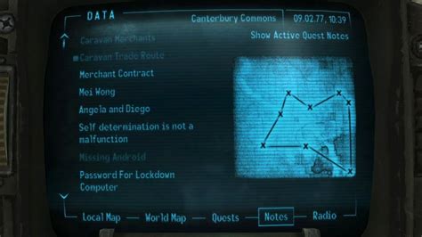 Fallout 3 Merchant Routes Map Youtube