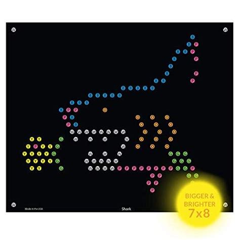 Our lite brite things that go themed refill sheets include 10 designs printed on glossy black paper. Lite-Brite Ultimate Classic Refills (7x8) - Underwater Cr ...