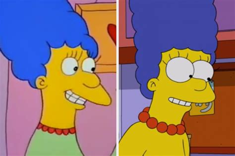 The Simpsons In Their First Episode Vs Now