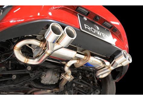 Rowen Quad Tip Exhaust System For Miata Mx 5 Nd Rev9