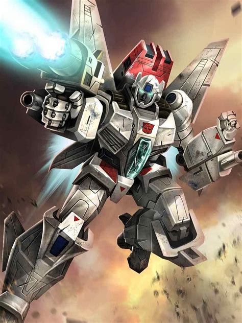 Autobot Jetfire Artwork From Transformers Legends Game