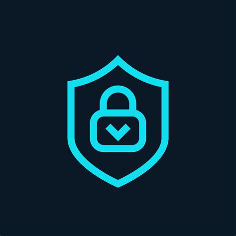 Cybersecurity Icon Online Protection Symbol 4394678 Vector Art At Vecteezy