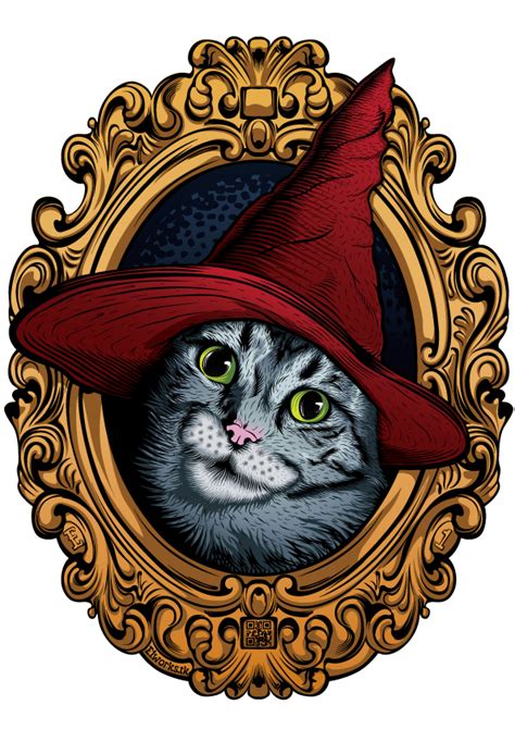 Wizard Cat By E1 Wizard Cat Cats Wizard