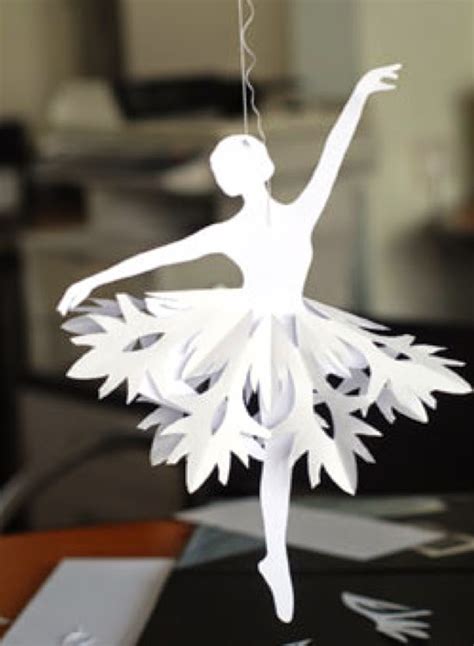 Diy Snowflake Ballerinas The Idea King