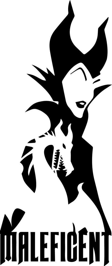 Maleficent Maleficent Font Vector Clipart Digital Png Pr Inspire