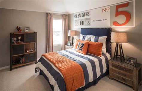How should i arrange my boy's bedroom? A sports-themed kids room with an antique vibe | Themed ...