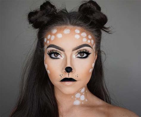 25 Deer Makeup Ideas For Halloween 2019 Stayglam