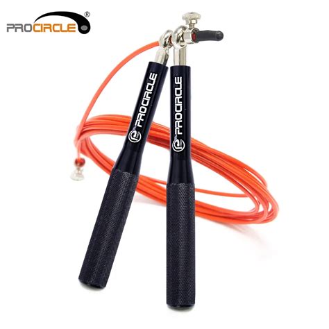 Procircle Speed Jump Rope Adjustable Skipping Ropes Thick Aluminum Anti