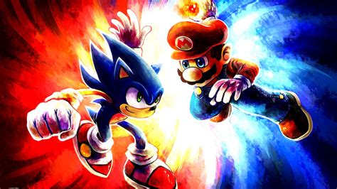 Mario And Sonic Wallpaper The Wallpapers