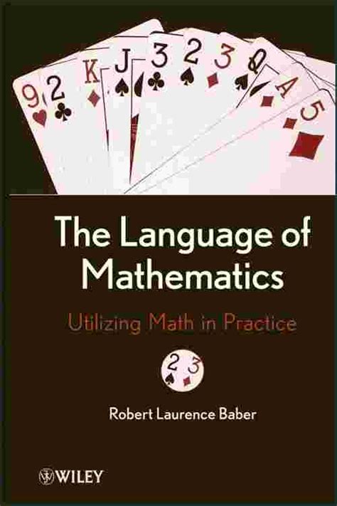 Pdf The Language Of Mathematics By Robert L Baber Ebook Perlego
