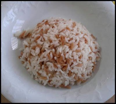 Bread Salt Rice Pilaf With Orzo Ehriyeli Pirin Pilav Rec