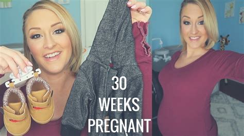 30 weeks pregnant first pregnancy weekly updates youtube