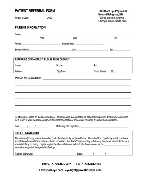 Referral Letter Medical Fill Out Sign Online DocHub