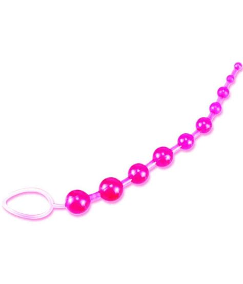 Buy 10 Inch Flexible Baile Anal Beads Multi Color By Kamahouse