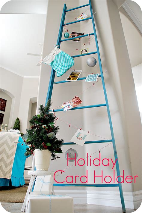This gift card holder template will charm any grinch! Make Your Own Christmas Ladder! {Tatertots & Jello} | The ...