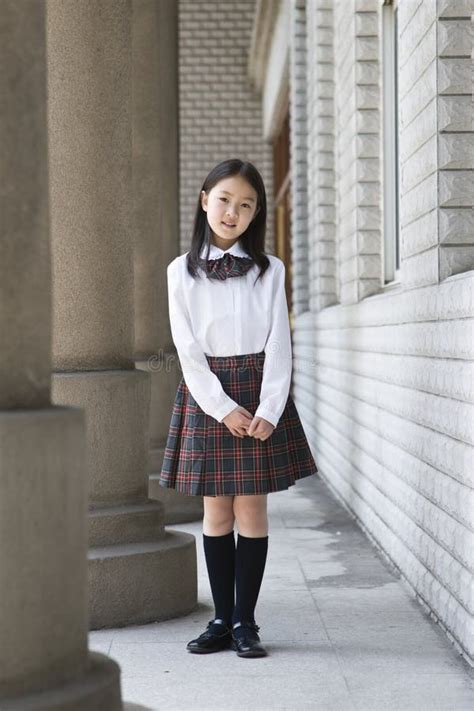Asian Elementary Schoolgirl Royalty Free Stock Images Image 13734369