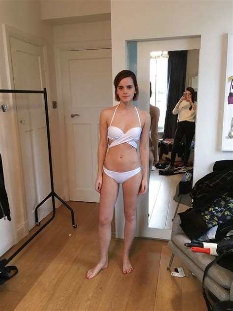Emma Watson Tries On A Bikini Drunkpoet