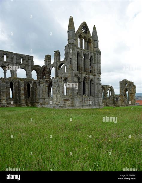 Medieval Gothic Whitby Abbey Whitby Hi Res Stock Photography And Images