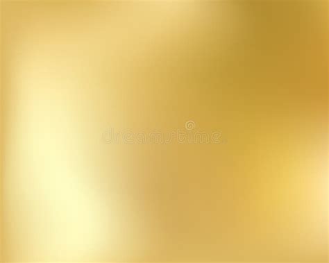 Fundo Dourado Gradiente De Ouro Leve Abstrato Ilustração Do Vetor