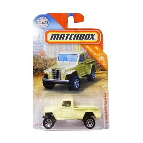 Jual Matchbox Willys Jeep Pickup Diecast 4 X 4 Di Seller Timothy