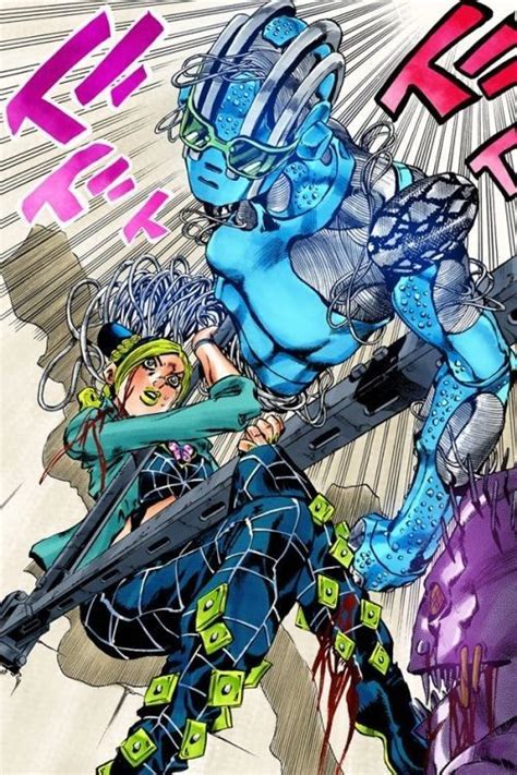 Jolyne Cujoh And Stone Free Jojo Anime Jojo Bizzare Adventure Jojos