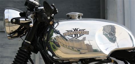 Royal enfield cafe racer petrol fuel tank + seat hood steel fit for. Wilkinson Bros W650 Cafe Racer | Cafe racer, Cafe racer ...