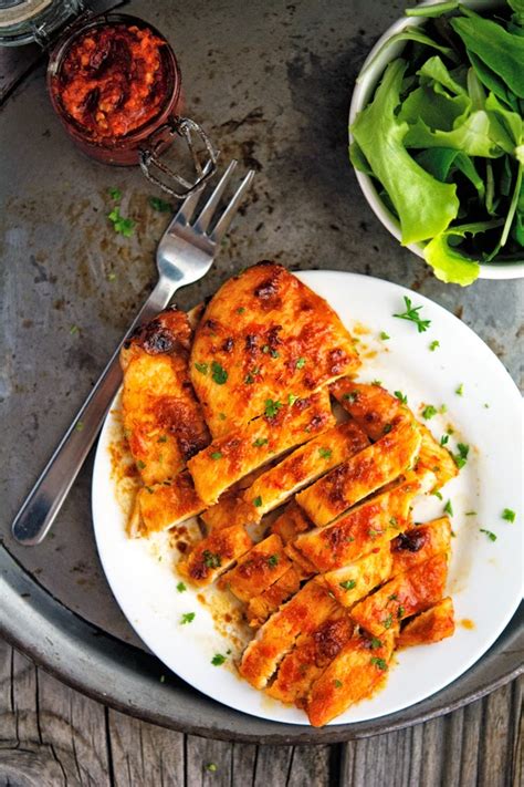 Preheat the broiler to high. The Iron You: Sticky Harissa Chicken