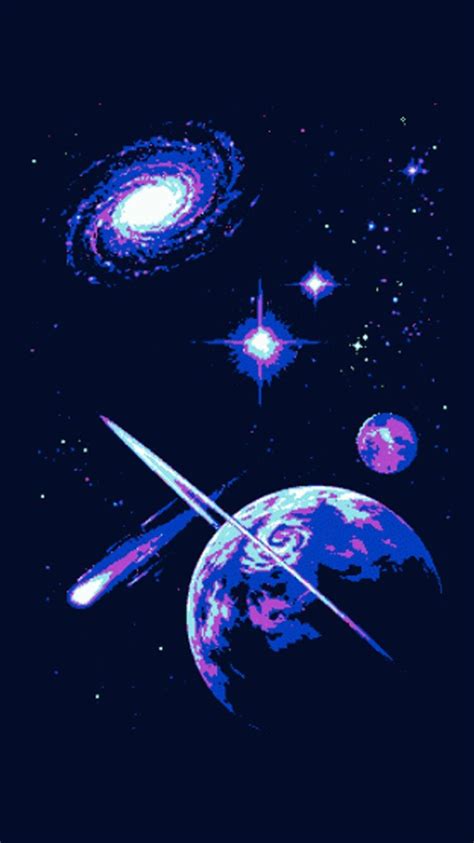 Pin By Sκⁱ Wⁱℓℓοω On ﾐsκɪᴇs Space Art Pixel Art Art