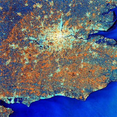 Natures Masterpieces London Viewed By Earth Observatory