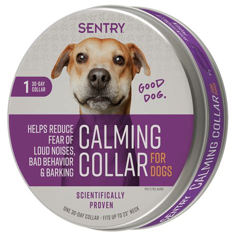Sentry Calming Collar For Dogs Dog Anxiety And Calming Care Petsmart