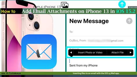 How To Add Email Attachments On Iphone 13 Ios 152 Ikream