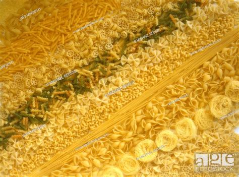 Variety Of Pastas Close Up Stock Photo Picture And Royalty Free