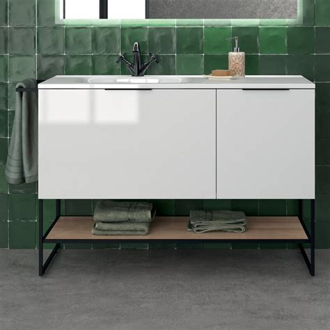 Our bathroom vanity units offer a great choice of shapes, sizes, styles and budgets. Belfry Bathroom Rucker 1200mm Free-standing Double Vanity ...