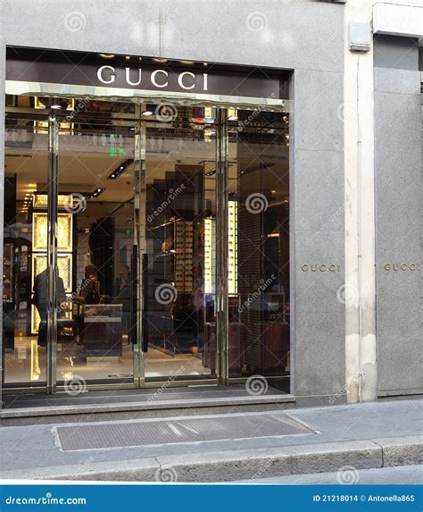 Gucci Store Editorial Stock Image Image Of Luxury Italian 21218014