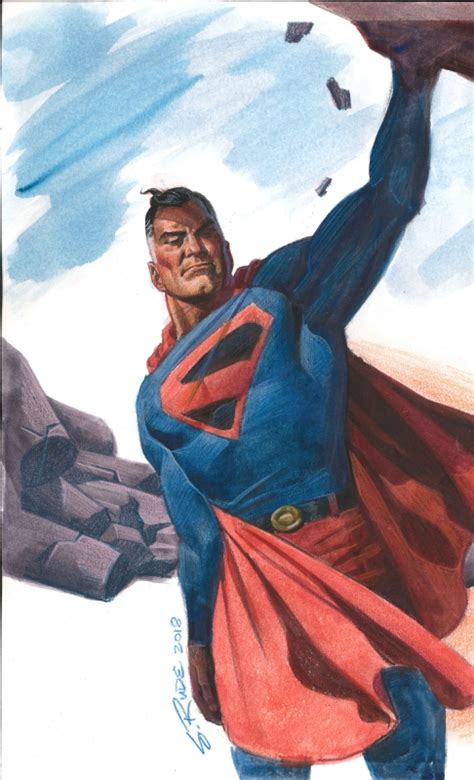 Superman Kingdom Come By Steve Rude In Mike Pfs Dc Characters