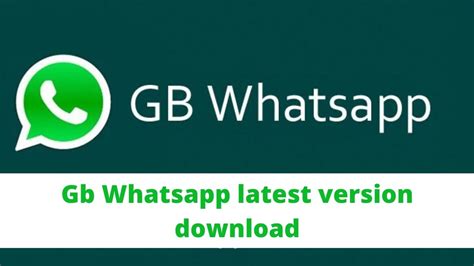 Get the official latest version (2021) on your android. Gb WhatsApp latest version download (Antiban)|updated ...