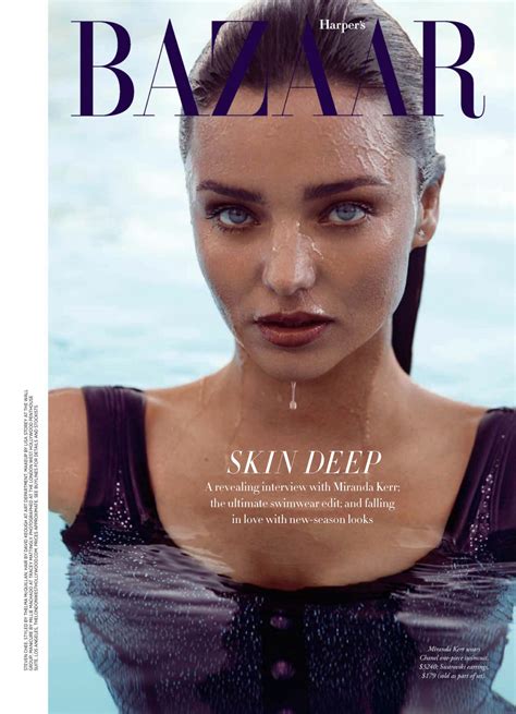 Miranda Kerr Harper S Bazaar Magazine Australia January February 2016