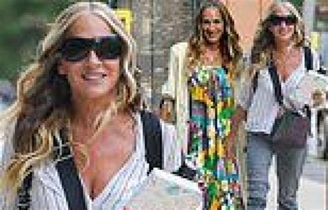 Sarah Jessica Parker Is Seen On The Set Of The Upcoming Sex And The
