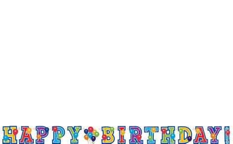 4.7 out of 5 stars 262. happy birthday banner - Free Large Images