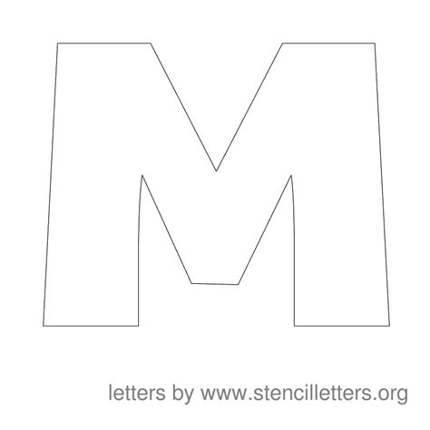 Cut Out Large Printable Letters All Of These Free Letter Templates