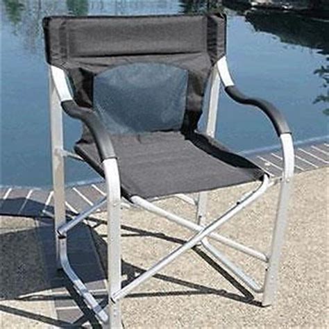 Maybe you would like to learn more about one of these? Deluxe Aluminum Folding Director Chair - Black - Walmart ...