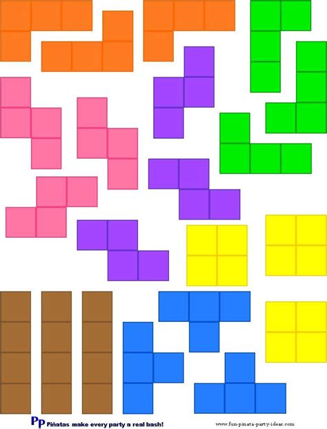 Math Vocabulary Tetris Somehow I Can Make This Work Shape Puzzles