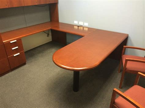 Steelcase Cherry Desk Sets Conklin Office Furniture
