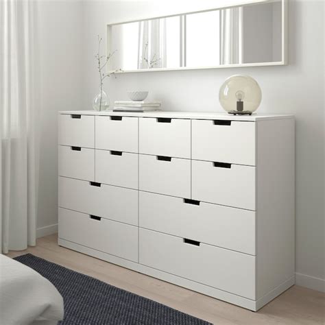 NORDLI Kommode mit 12 Schubladen - weiß - IKEA Deutschland