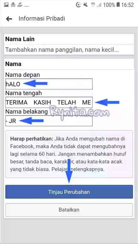 Ketika hendak melakukan banding, kamu harus memiliki kartu identitas (id). √ 2 Cara Buat Nama FB Panjang dan Unik, Keren Tanpa ...