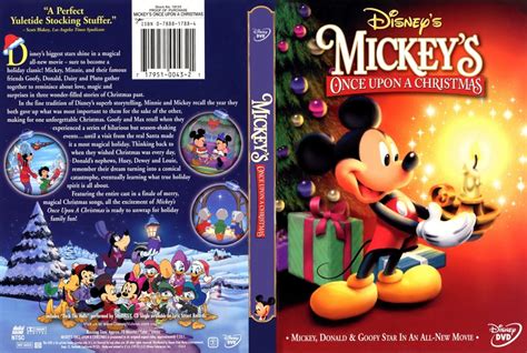 Mickeys Once Upon A Christmas Movie Dvd Scanned Covers 271mickey S