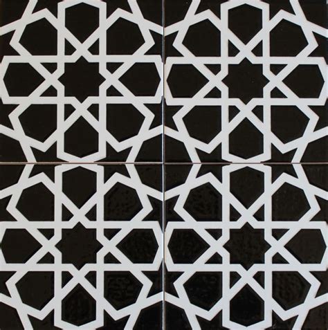 Geometric Pattern Turkish Iznik Tile Anatolian Artifacts