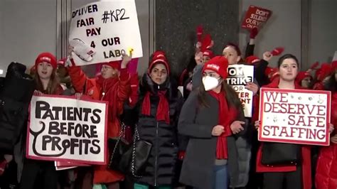 Nyc Nurses Strike After Contract Negotiations Fail Timcast