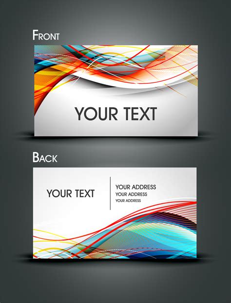 This download installs the intel graphics driver for braswell, 4th and 5th generations. Dynamic Lines Of Business Card Templates Vector - Vector download